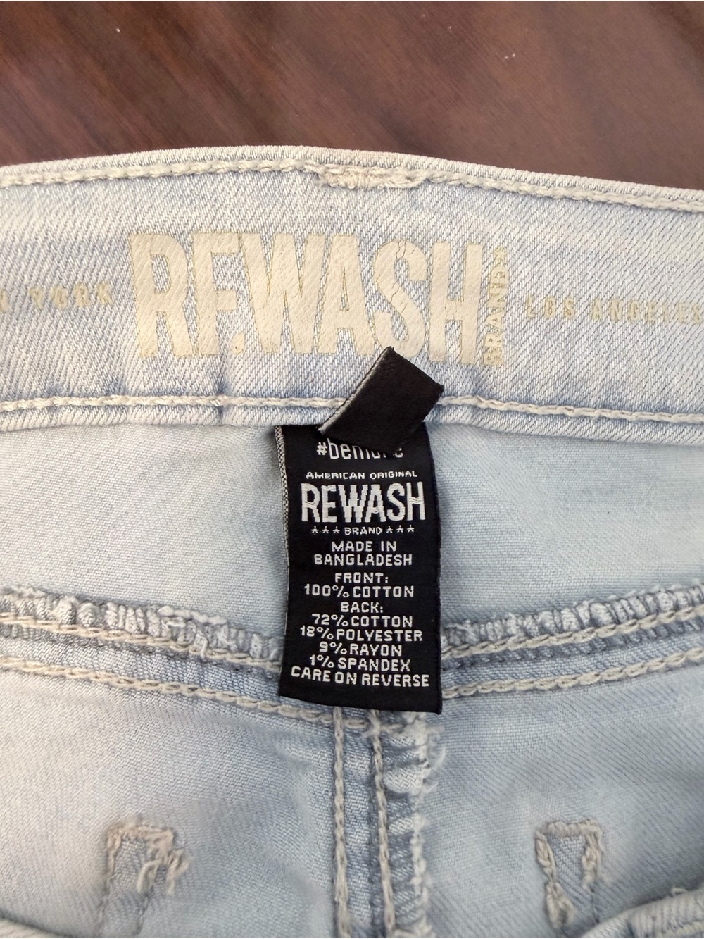 Rewash Pale Blue Women’s Jeans - Rewash